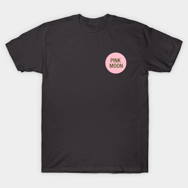 Pink Moon T-Shirt by Perezzzoso